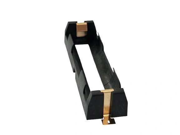 Single Battery Holder For 18650 SMT,Gold Plated