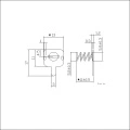 5# Cell Battery Contacts(Negative) 173D