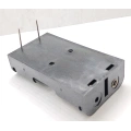 Plastic 2 XAA battery holder with two PC pins