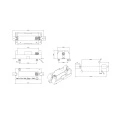 Single Battery Holder For 18350 SMT