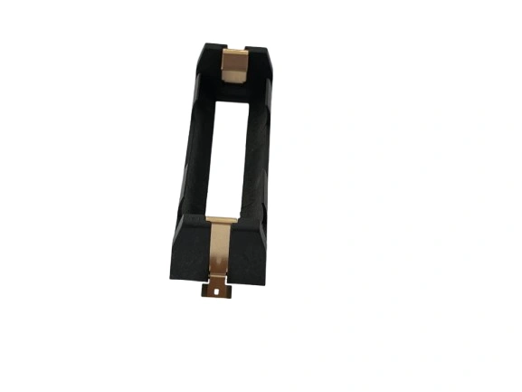Single Battery Holder For 18650 SMT,Gold Plated