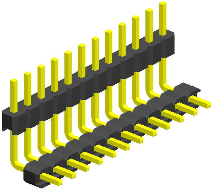 2.00mm Pin Header Single Row Double Plastic Connectors