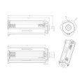 Treble Circular AAA Battery Holder(large OD)