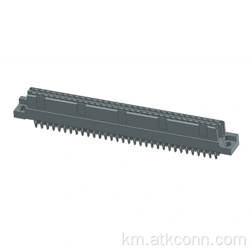 64 មុខតំណែងប្រភេទបញ្ឈរខ / receptacles din 41612 និងឧបករណ៍ភ្ជាប់ IEC 60603-2