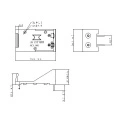 2 pieces battery holder 9V with Pins