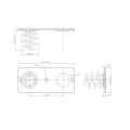 BATTERY Contacts FOR 'C' Cell Dual Battery (5242)