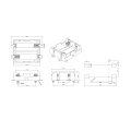 Dual Battery Holder For 18350 SMT (136)